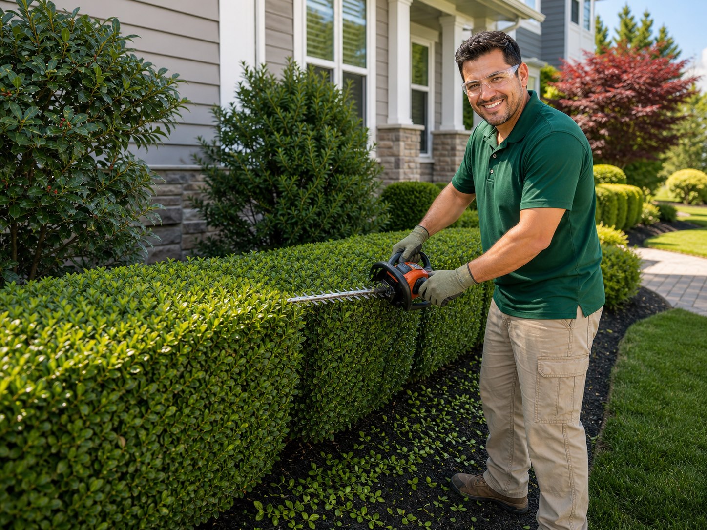 Professional bush trimming service